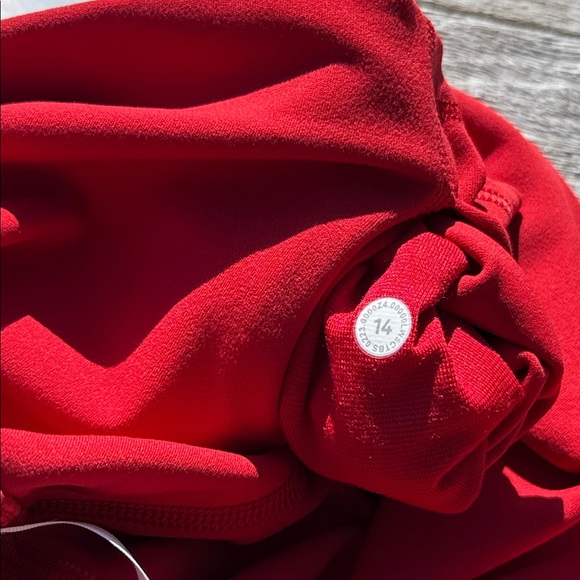 Lululemon x University of Alabama Align 25" Pant legging Red size 14 NWT bama - Picture 7 of 7